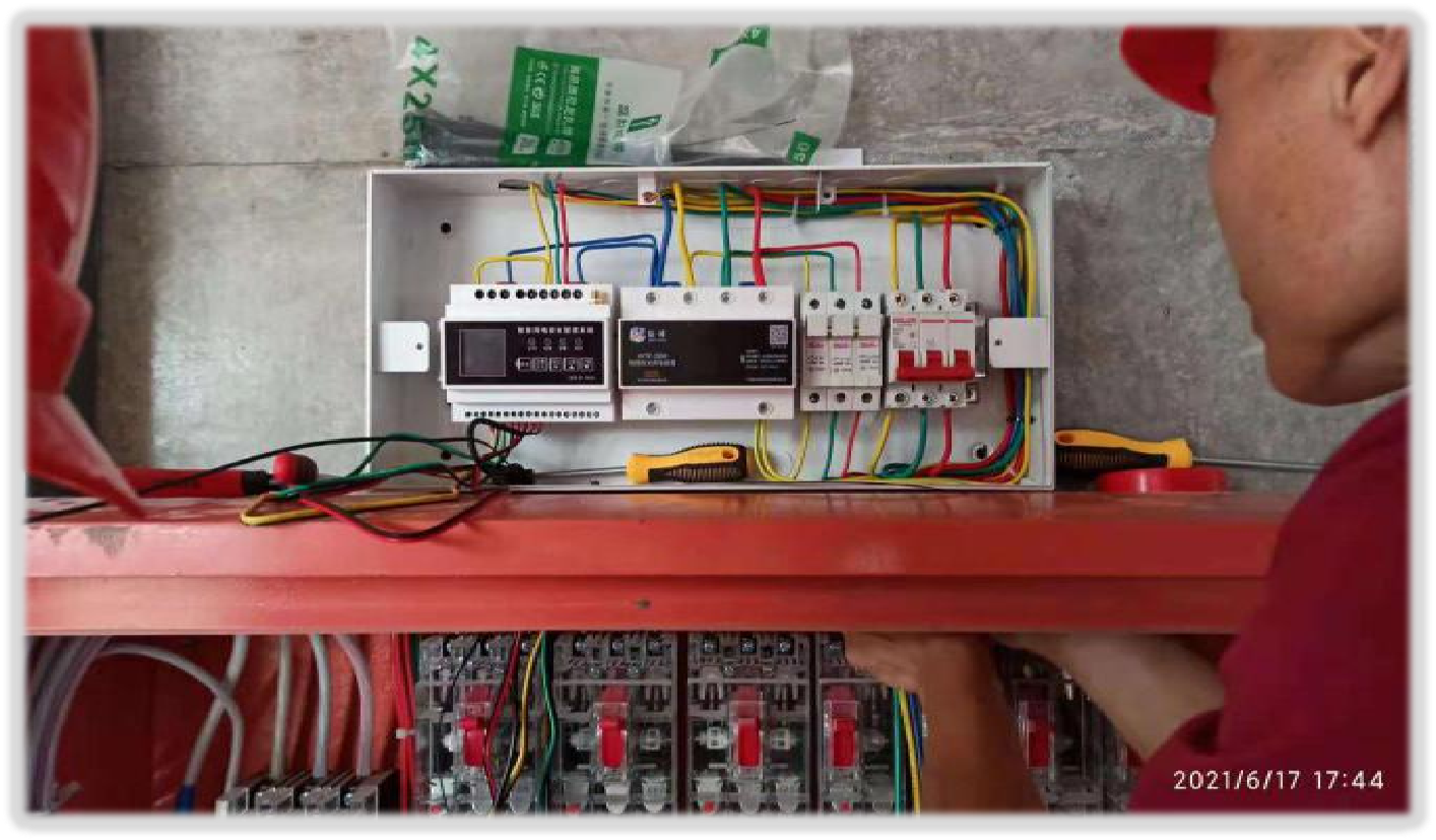 成都万科高新工地智慧清静用电装置项目